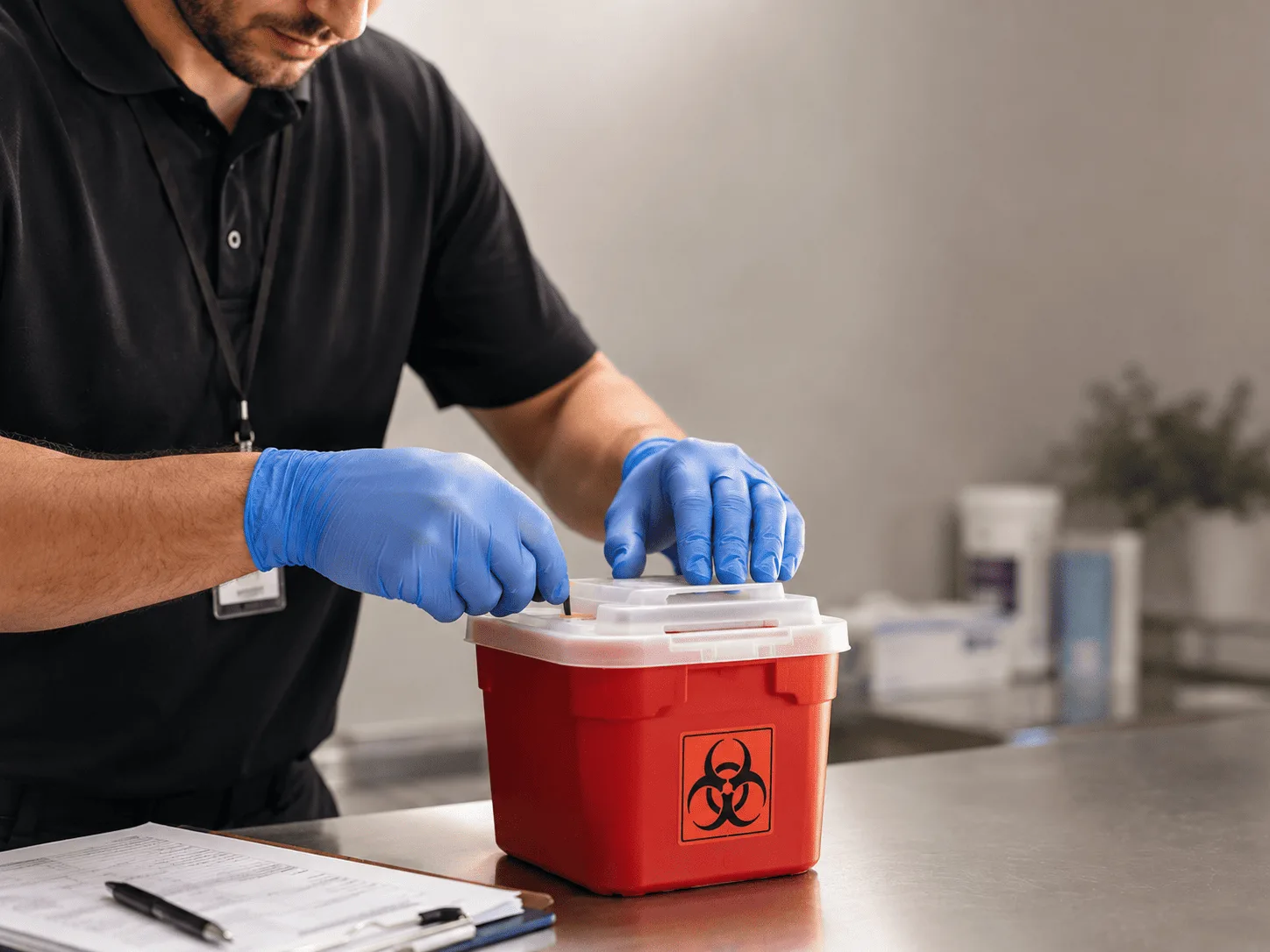 Why choose Sharps Waste Disposal in Red Devil, AK